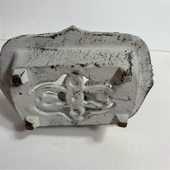 Vintage-style Rooster Soap Dish. Cast Iron Country Decor Rustic dish - Picture 7 of 12